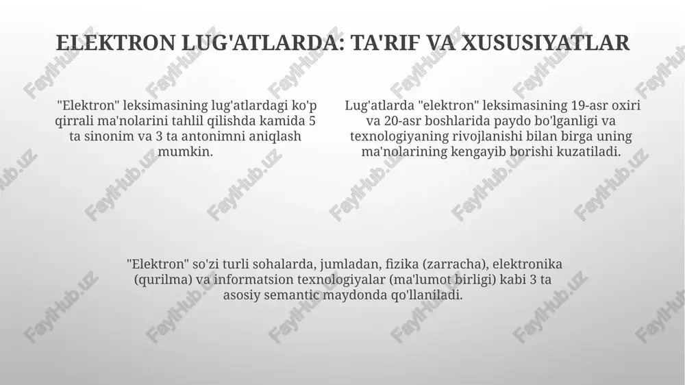 elektron lugatlarda leksemaning semantik maydoni - Page 4