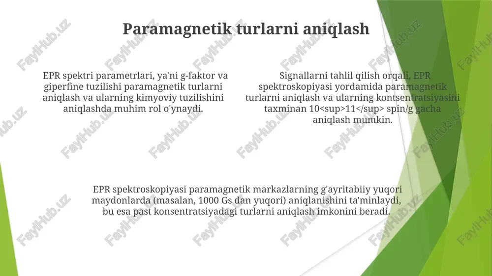 epr spektroskopiyasining kimyoda qo'llanilishi - Page 4
