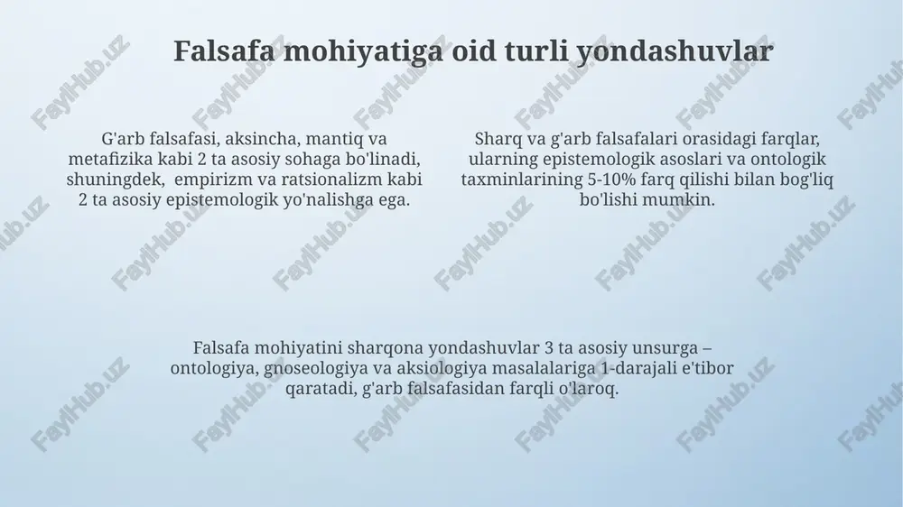 sharq va g'arb falsafasi o'rtasidagi farqlar - Page 4