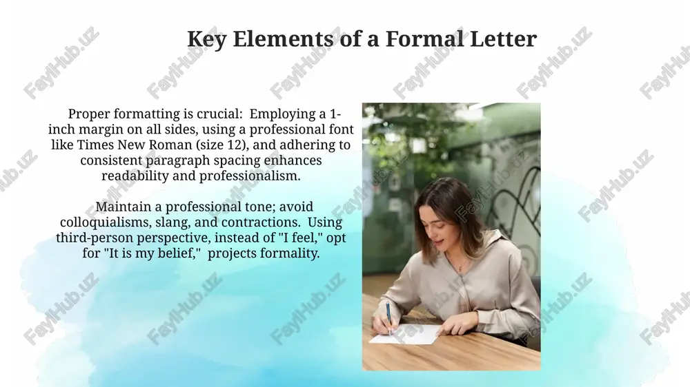 formal, informal letters - Page 4