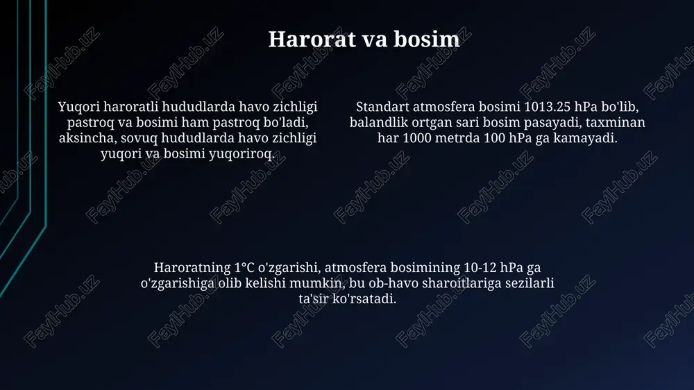 'lchamlarga ega hujayralar bilan ishlaydi. yuqori aniqlikdagi mintaqaviy iqlim modellari (rcm) global modellardan olingan ma'lumotlarni 10-50 km li hujayralar bilan yuqori aniqlikda simulyatsiya qilish uchun ishlatiladi, bu esa mintaqaviy iqlim o'zgarishlarini batafsilroq o'rganish imkonini beradi. e'tiboringiz uchun rahmat @taqdimot_robot