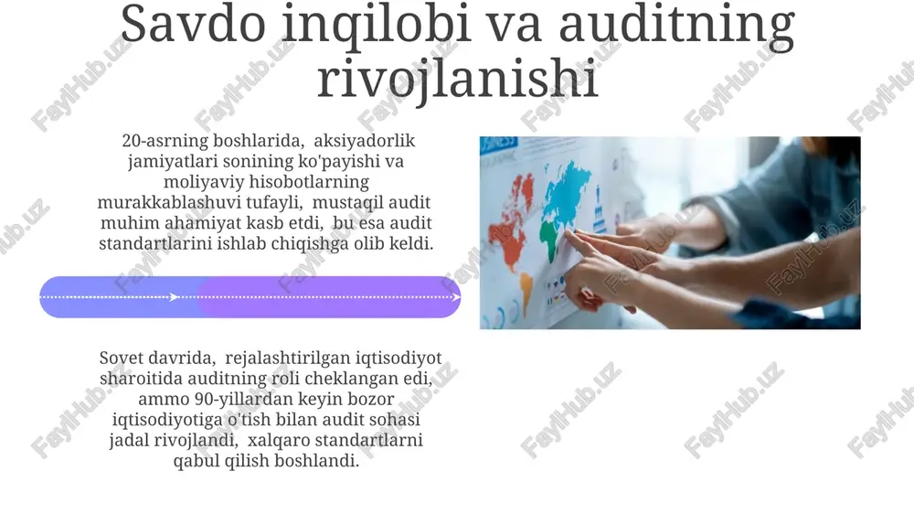 jahon amaliyotida auditning rivojlanish bosqichlari - Page 4