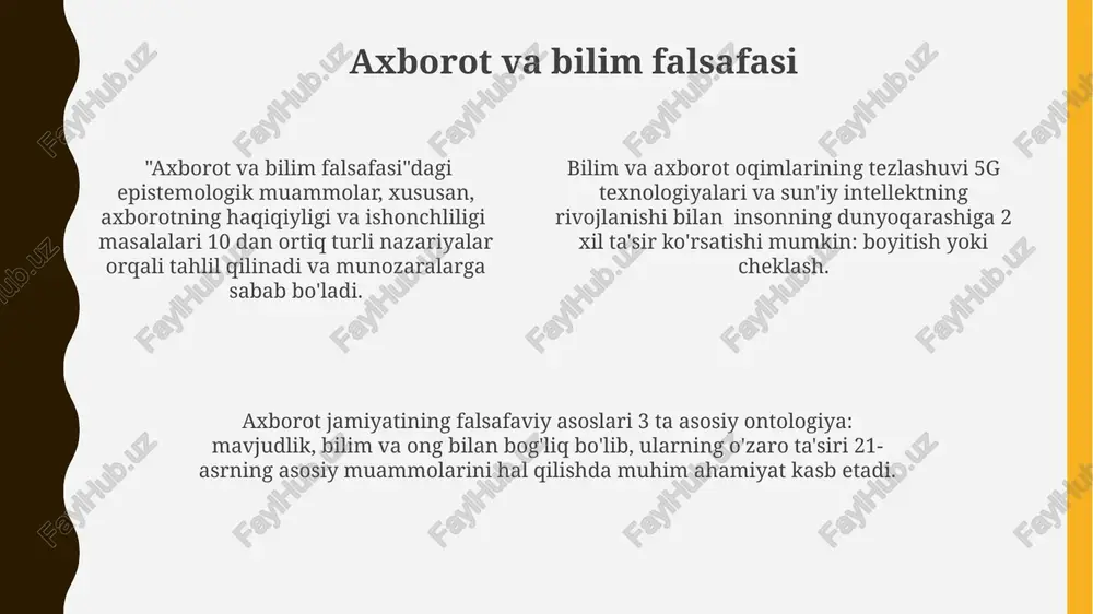 jamiyat axborotlashuvining falsafiy asoslari - Page 4