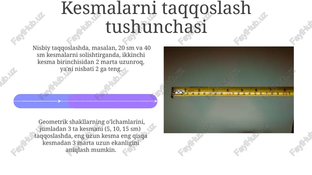 kesmalarni taqqoslash va oʻlchash - Page 4