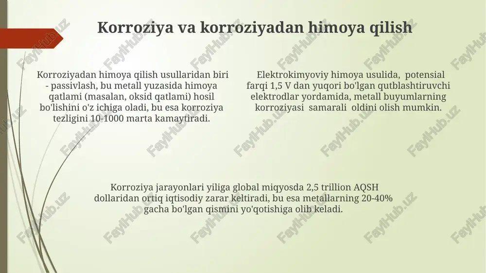 kimyo sanoatida elektrokimyoviy jarayonlar - Page 4