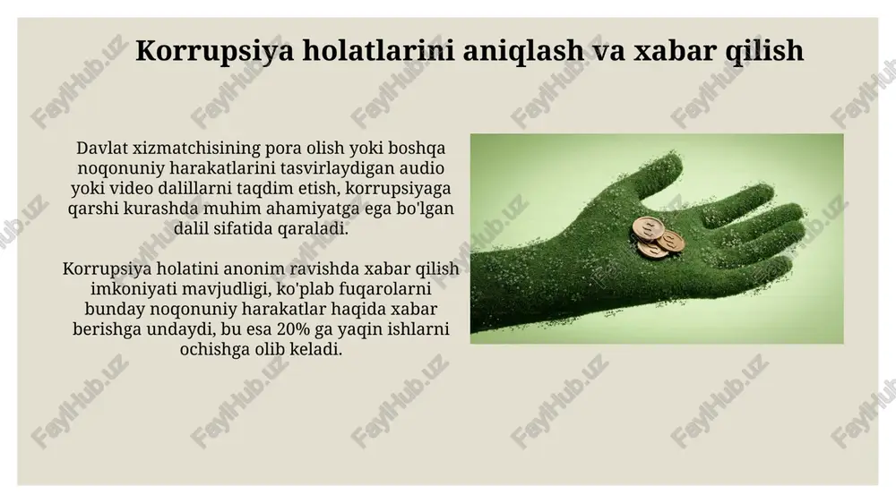 korrupsiyaga qarshi kurash, har bir fuqaroning burchi - Page 4