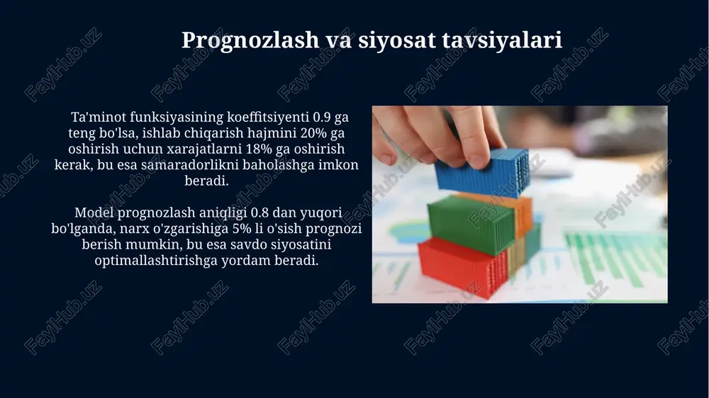 ekonometrik modelni qurish va baholash - Page 4