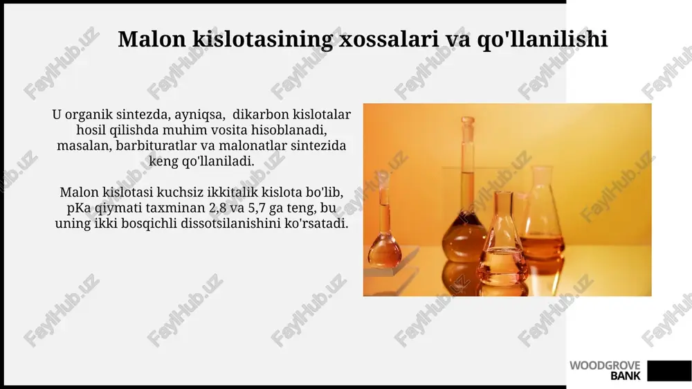 malon kislotasi va uning etil efiri asosidagi sintezlar - Page 4