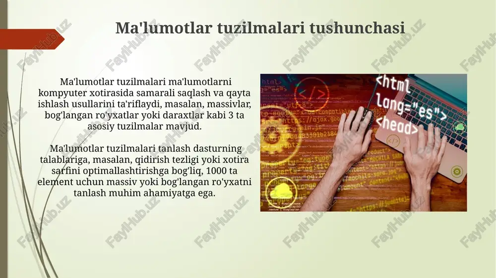 ma'lumotlar tuzilmasidan dasturlash tillarida foydalanish - Page 4