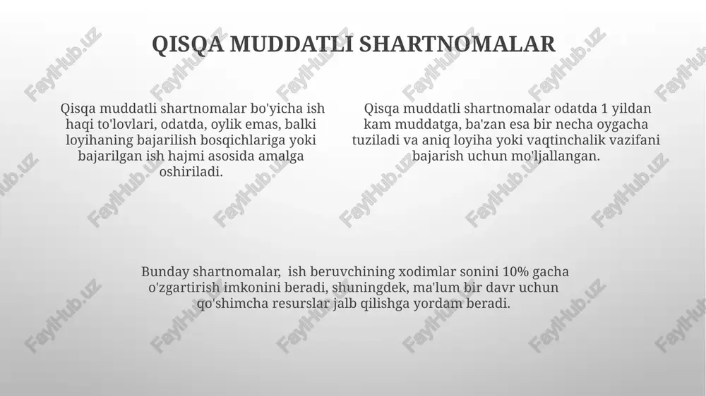mehnat shartnomalarining turlari - Page 4