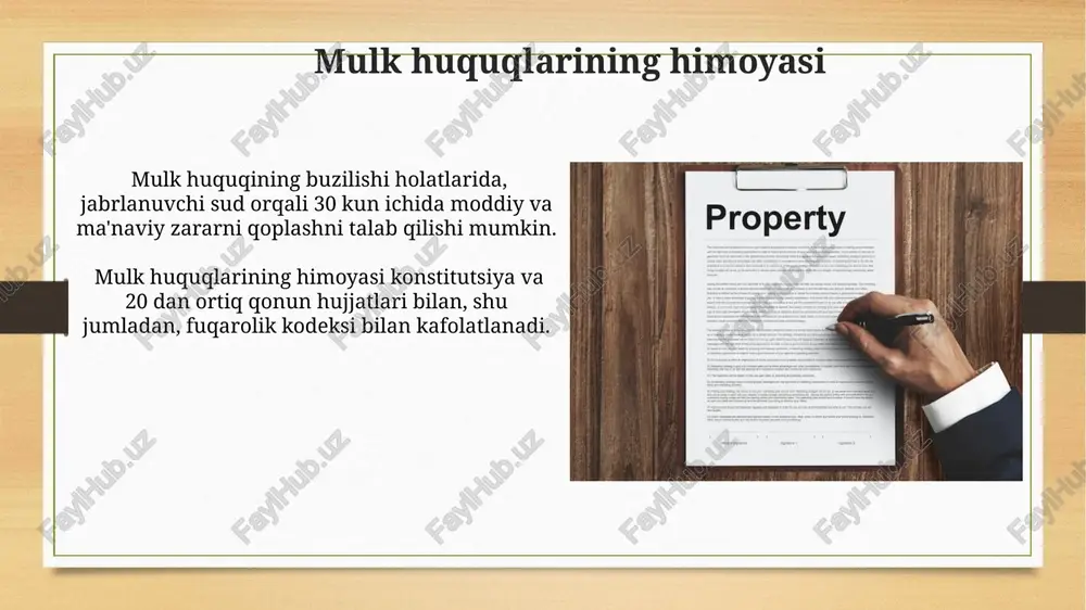 mulkchilik huquqlarining tasniflanishi - Page 4