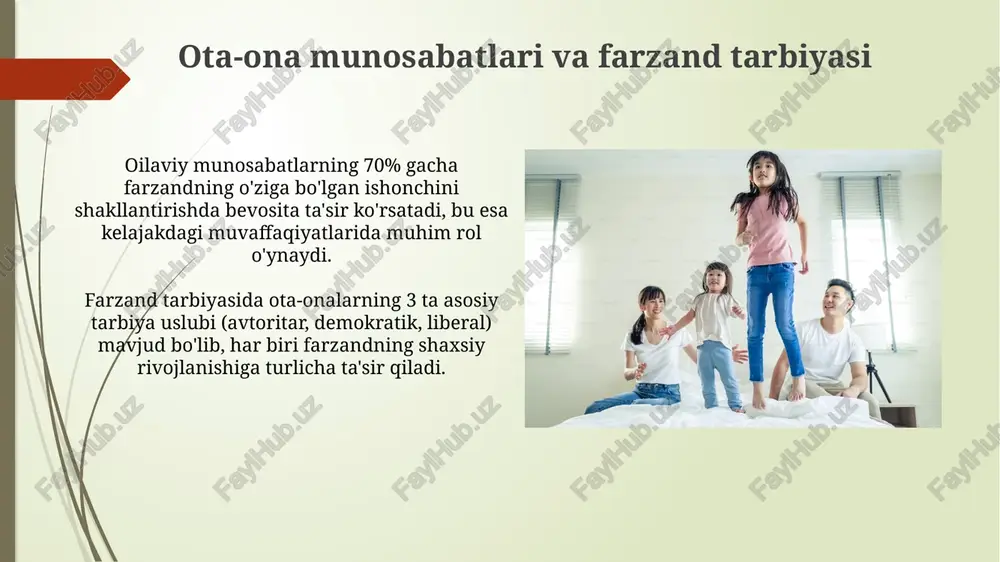 oila tarbiyasi va uning shaxs kamolotidagi o'rni - Page 4