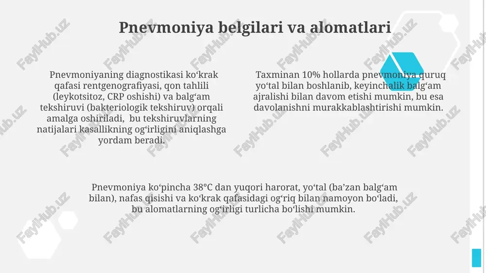 bronxo-obstruktiv sindrom va boshqa kasalliklar o'rtasidagi farqlar - Page 4