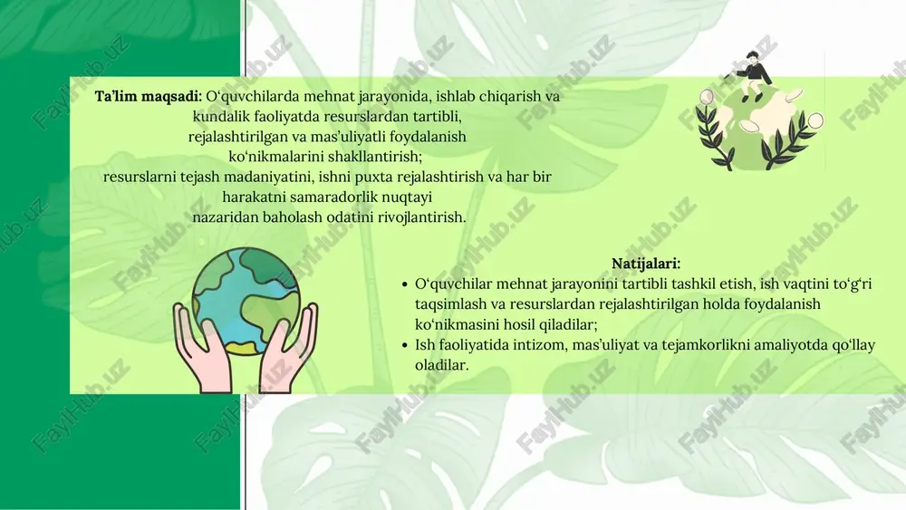 resurslarni tejash va ulardan samarali foydalanish - Page 4