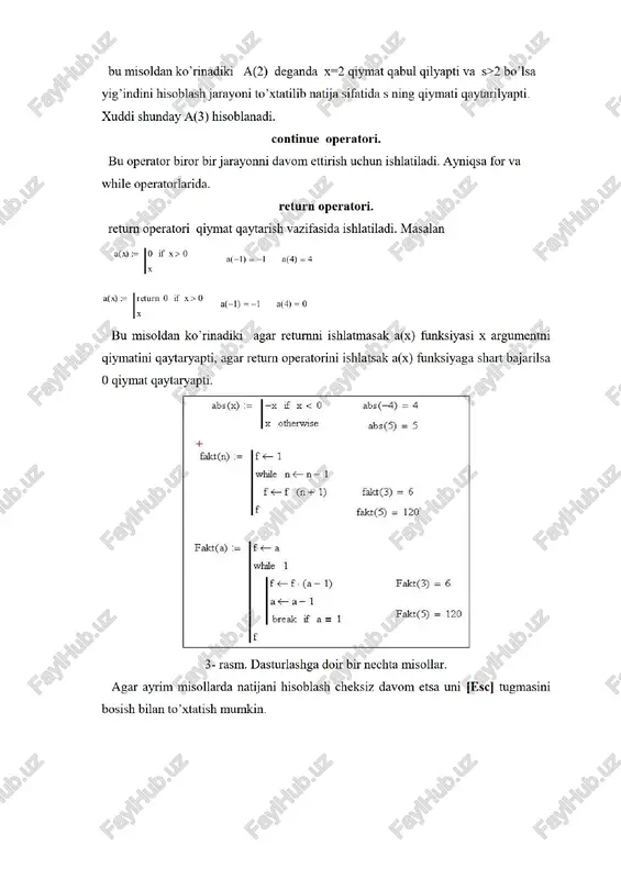 mathcad dasturlash elementlari - Page 4