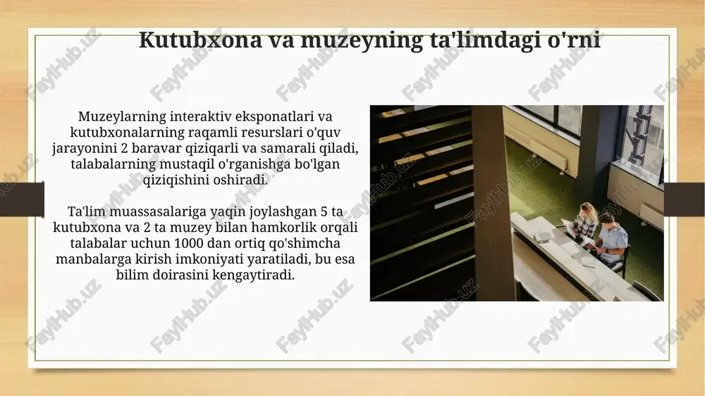 kutubxona va muzey - ta'lim,tarbiya va axborot maskani - Page 4