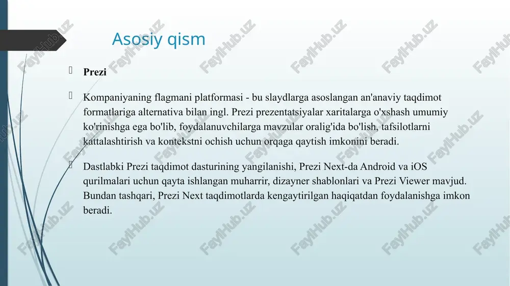 mage file format) — bu formatdagi fayllar ham keng qoʻllanadi. lekin tiff formatidagi fayllar kompyuter xotirasida koʻp joyni egallaydi adobe photoshop extended dasturining yangi versiyalaridan (cs4 dan) boshlab adobe acrobat 3d, autodesk 3ds max, maya va google planeta zemlya dasturlarida yaratilgan 3d formatdagi tasvirlarni ochish hamda tahrirlash mumkin. photoshop 3d fayllarning quyidagi formatlarini oʻqiy oladi: u3d, 3ds, obj, kml va dae. uch oʻlchamli suratlarni ikki oʻlchamli suratlarga qoʻshish mumkin. tahrirdan soʻng ishni gif-animatsiya yoki psd koʻrinishida saqlash mumkin va uni adobe premiere pro yoki adobe after effects video dasturlarida koʻrish mumkin. cs versiyasidan boshlab psda skriptlar bilan ishlash imkoniyati bor. photoshop diocom (digital imaging and communications in medicine) — tibbiyotdagi raqamli tasvirlar fayllarini oʻqiy oladi. ps extended dasturi orqali matlab tasvirlar bilan ishlash mumkin. xulosa adobe photoshop - bu juda boy grafik muharriri, lekin har doim ham shunday bo'lmagan. 28 yil oldin, bu biz biladigan va sevadigan funktsional va kuchli …