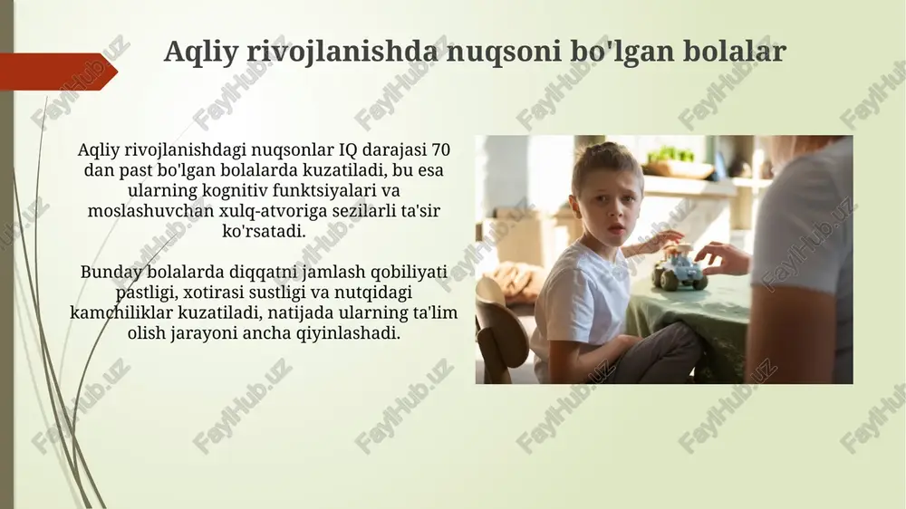 maxsus yordamga muhtoj anomal bolalar toifalari - Page 4