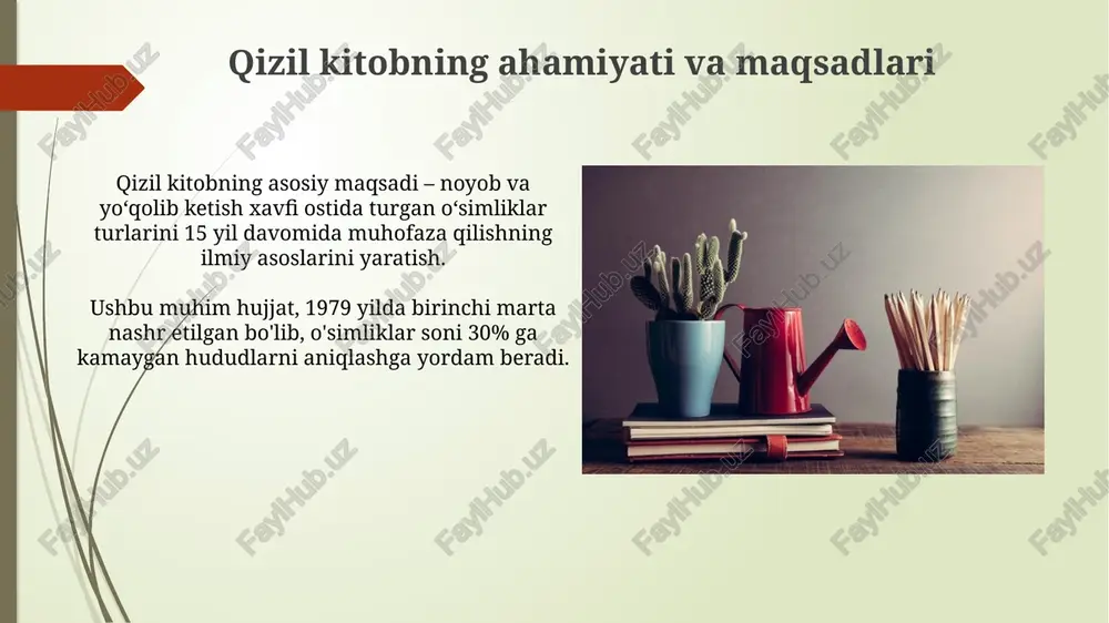 qizil kitobga kiritilgan o'simliklar - Page 4
