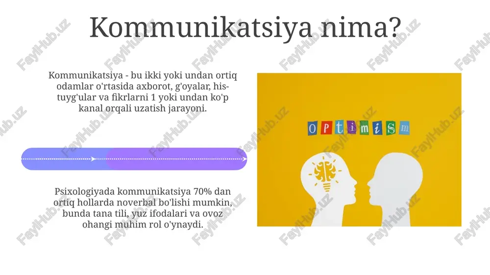 verbal ishoralarga e'tibor qaratish, misol uchun, ko'z bilan aloqa, tana tili va ovoz ohangi, o'zaro tushunishni 25% ga yaxshilaydi. xulosa xulosa psixologik tahlilning muhim bosqichidir, unda asosiy topilmalar 10 dan ortiq tadqiqot o'tkazilgandan so'ng jamlanadi va kelgusi 5 yil uchun istiqbollar belgilanadi. xulosada olingan 3 ta asosiy natija ta'kidlanadi, ularning nazariy ahamiyati 20 dan ortiq manbaga asoslangan holda ochib beriladi hamda amaliy tavsiyalar ishlab chiqiladi. e'tiboringiz uchun rahmat image4.png image5.jpg image6.jpg image7.jpg image8.jpg image9.jpg image10.jpg image11.jpg image12.jpg image13.jpg image14.jpg image15.jpg image16.jpg image17.jpg image18.jpg image19.jpg image20.jpg image21.jpg image1.jpeg image2.jpeg image3.jpeg