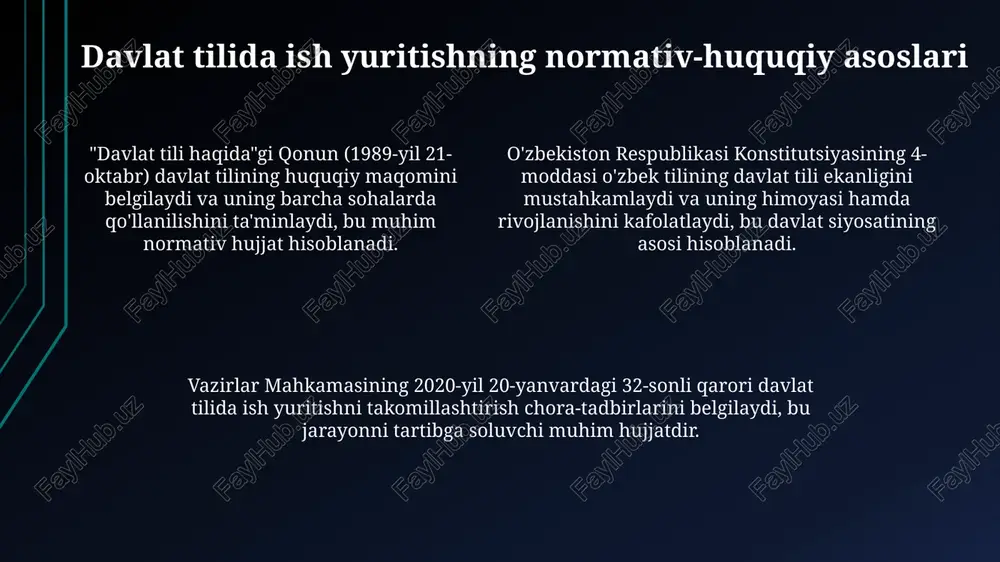 davlat tilida ish yuritish va fanining maqsadi va vazifalari - Page 4