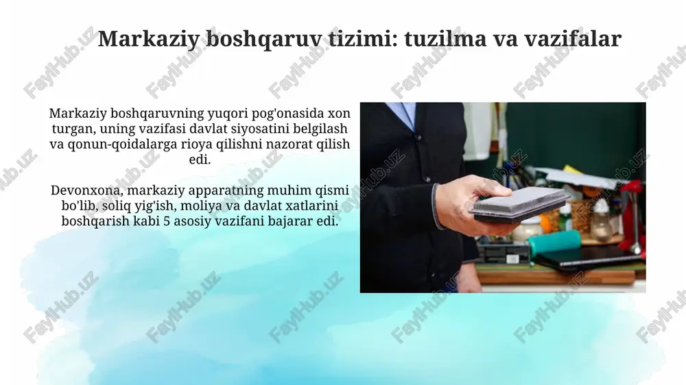 shayboniylarning davlat boshqaruv tizimi - Page 4