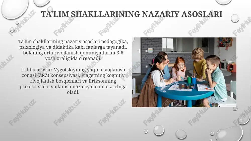 maktabgacha ta'lim tashkilotlarida ilk yoshdagi bolalar ta'limini tashkil etish shakllari - Page 4