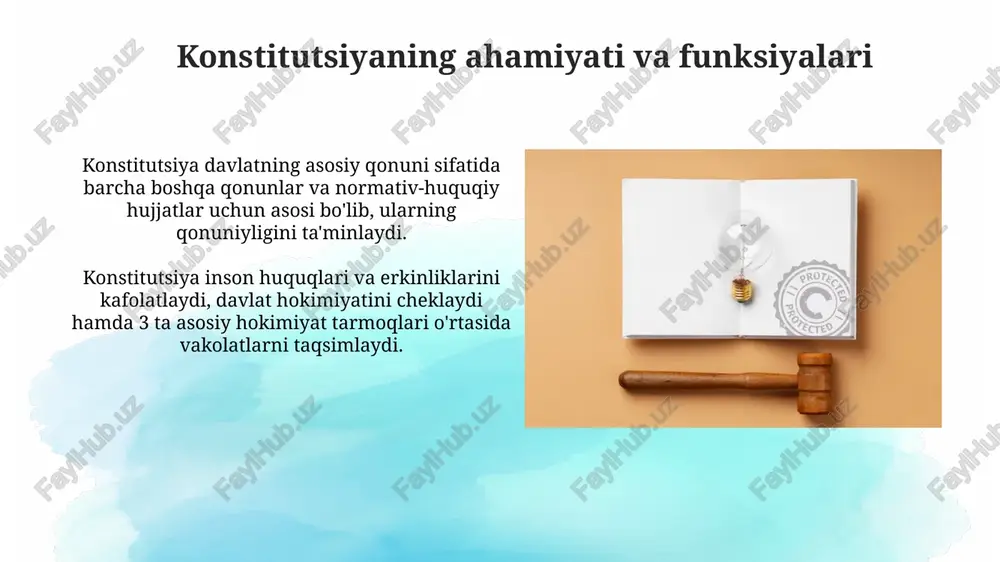 konstitutsiya va qonunning ustunligi - Page 4