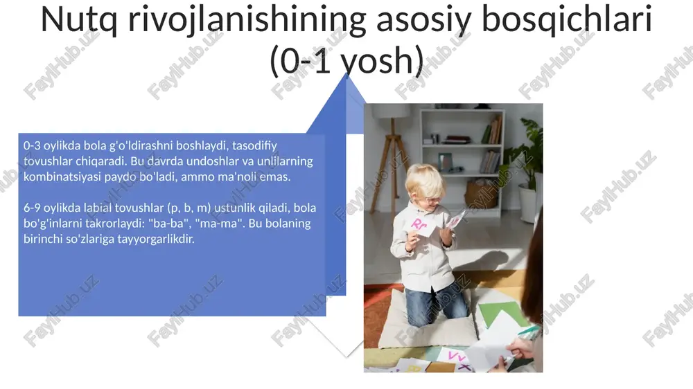 nutq faoliyatining rivojlanishi va o'sishi: kirish - Page 4