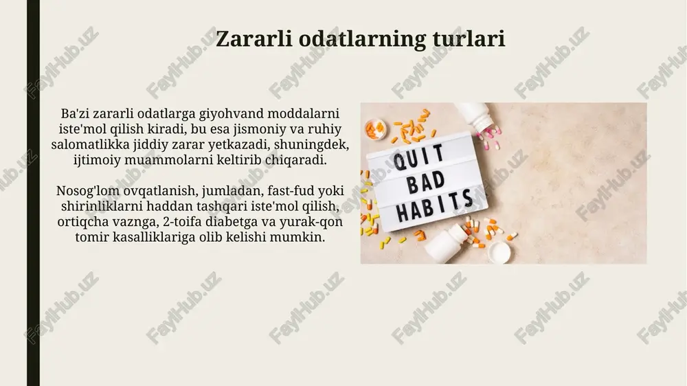 zararli odatlar va ularni oldini olish - Page 4