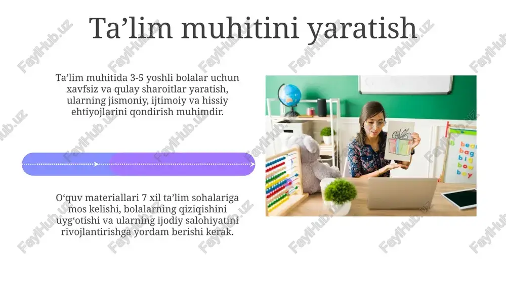 maktabgacha taʼlimda axloqiy meʼyorlar tarbiya jarayonida adolat tamoyiliga rioya qilish, har bir bolaga teng imkoniyatlar yaratish, ularning erta rivojlanish dasturlaridan to‘liq foydalanishini ta’minlash kerak. pedagog xodimlar o'z kasbiga sodiq bo'lishi, bolalar bilan munosabatlarda hurmat va e'tiborni namoyon etishi, 24 soat davomida namunali xulq-atvorga ega bo'lishi zarur. e'tiboringiz uchun rahmat image5.jpg image6.jpg image7.jpg image8.jpg image9.jpg image10.jpg image11.jpg image12.jpg image13.jpg image14.jpg image15.jpg image16.jpg image17.jpg image18.jpg image19.jpg image20.jpg image21.jpg image1.jpeg image2.jpeg image3.jpeg