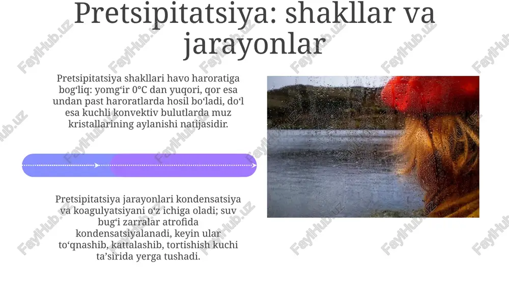 alanadi, masalan, 60% yomg'ir yog'ishi ehtimoli 12 soat ichida shu hududda yomg'ir yog'ish imkoniyati yuqori ekanligini ko'rsatadi. ob-havo prognozi atmosfera bosimi, harorat, namlik va shamol tezligini o'lchash asosida tuziladi, bu esa kelajakdagi ob-havo sharoitini aniqlashga yordam beradi. iqlim modellarining roli iqlim modellari kelajakdagi harorat o'zgarishlarini bashorat qilishda muhim rol o'ynaydi, atmosfera, okeanlar va quruqlik o'rtasidagi murakkab o'zaro ta'sirlarni hisobga olgan holda, 2100 yilgacha prognozlar beradi. modellar yadroviy qish kabi ekstremal senariylarni simulyatsiya qiladi, chang, tutun va boshqa aerozollarning global haroratga ta'sirini baholaydi. bu sharoitlarda hosildorlik va barqarorlik prognozlari muhimdir. xulosa va muhokama haroratning o'rtacha global qiymatlari 1.5°c dan 2°c gacha ko'tarilishi mumkin, bu esa ekosistemalar va insoniyat uchun jiddiy oqibatlarga olib kelishi haqida tadqiqotlar mavjud. pretsipitatsiyaning intensivligi va chastotasi mintaqalar bo'ylab o'zgarib turadi. iqlim o'zgarishi ekstremal ob-havo hodisalarini, masalan, qurg'oqchiliklar va toshqinlarni kuchaytiradi. e'tiboringiz uchun rahmat image4.png image5.jpg image6.jpg image7.jpg image8.jpg image9.jpg image10.jpg image11.jpg image12.jpg image13.jpg image14.jpg image15.jpg image16.jpg image17.jpg …