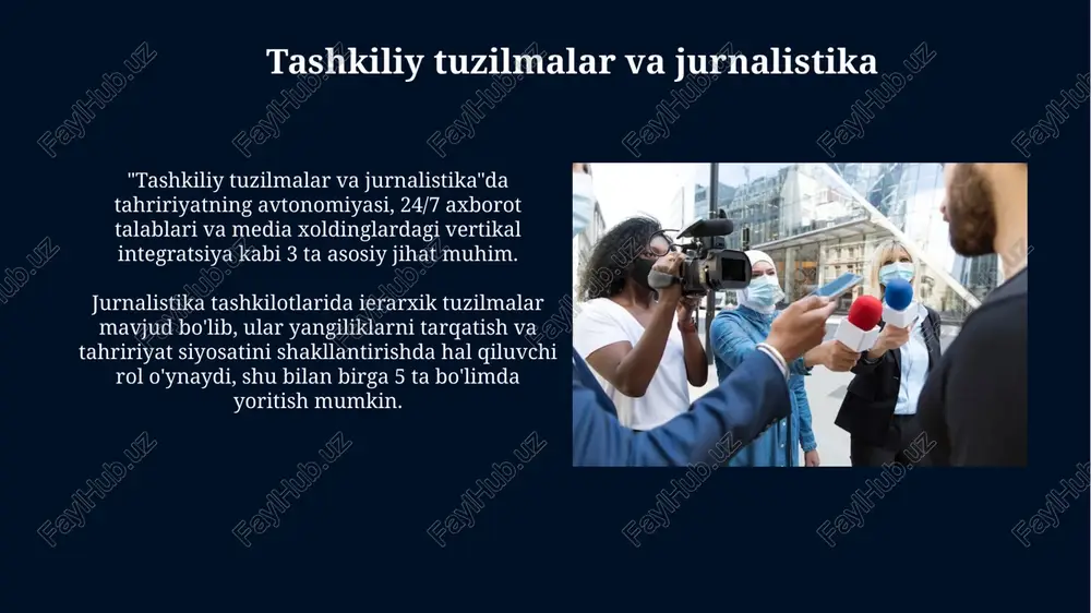 jurnalistikaning madaniy-tashkiliy masalalari - Page 4