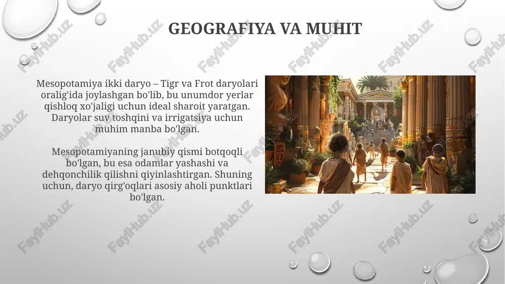 kabi 4 dan ortiq cholg'u asboblaridan foydalanganlar va ularning musiqasi diniy marosimlarda katta ahamiyatga ega bo'lgan. o'yin-kulgilar orasida kurash, qutbda sakrash, 12 xil raqs turlari va stol o'yinlari mashhur bo'lib, ularning aksariyati arxeologik qazishmalarda topilgan. merox va ta'siri merox, ehtimol, ibodatxonalarda joylashgan, unumdorlik marosimlarida muhim rol o'ynagan katta qadamli minora edi. ularning balandligi 91 metrgacha yetishi mumkin edi, taxminan 30 qavatli bino balandligida. meroxning ta'siri shundaki, u shahar aholisining diniy e'tiqodini mustahkamlagan, ularni xudolarga yaqinlashtirgan va diniy marosimlarni o'tkazish uchun markaz vazifasini bajargan monumental inshoot bo'lgan. e'tiboringiz uchun rahmat image2.png image5.jpg image6.jpg image7.jpg image8.jpg image9.jpg image10.jpg image11.jpg image12.jpg image13.jpg image14.jpg image15.jpg image16.jpg image17.jpg image18.jpg image19.jpg image20.jpg image21.jpg image3.png