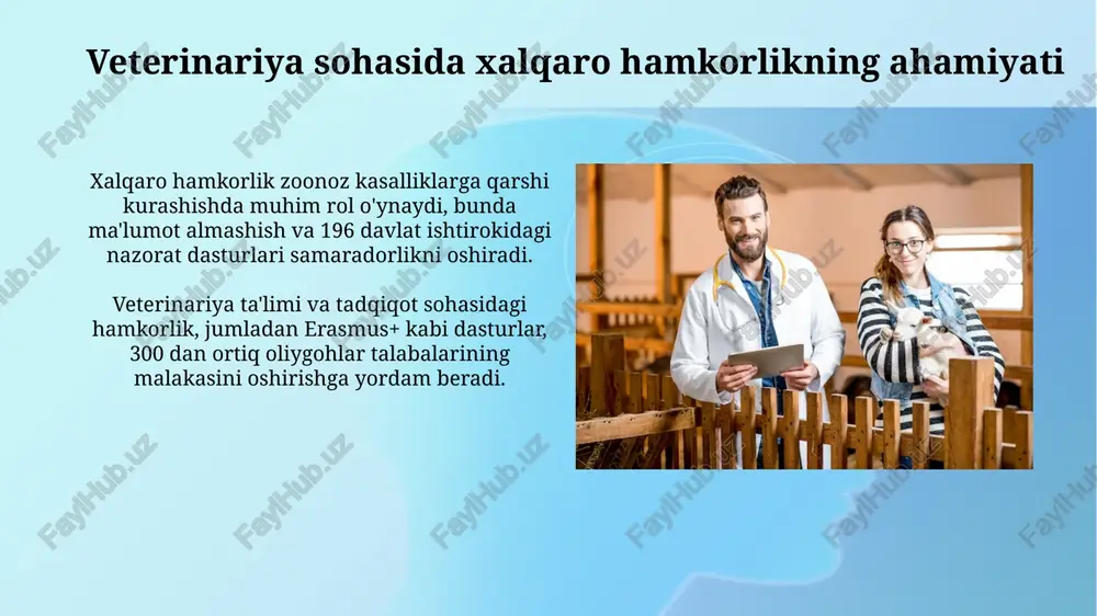 veterinariya sohasida olib boriladigan xalqaro alogalar - Page 4