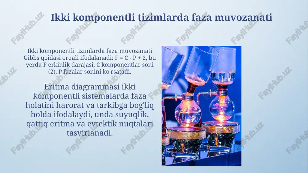 ikki komponentli sistemalarda fazalar muvozanati - Page 4