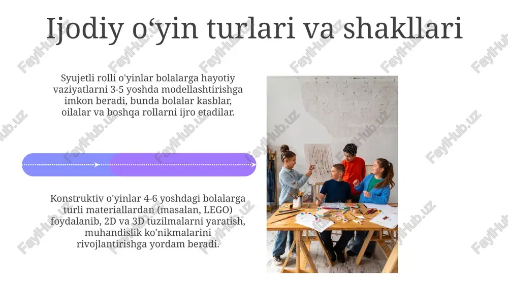 ijodiy o'yin faoliyatini tashkil etish - Page 4
