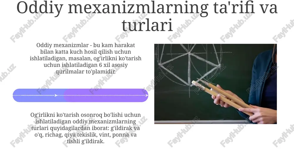 oddiy mexanizmlar mavzusini oʻqitish metodikasi - Page 4