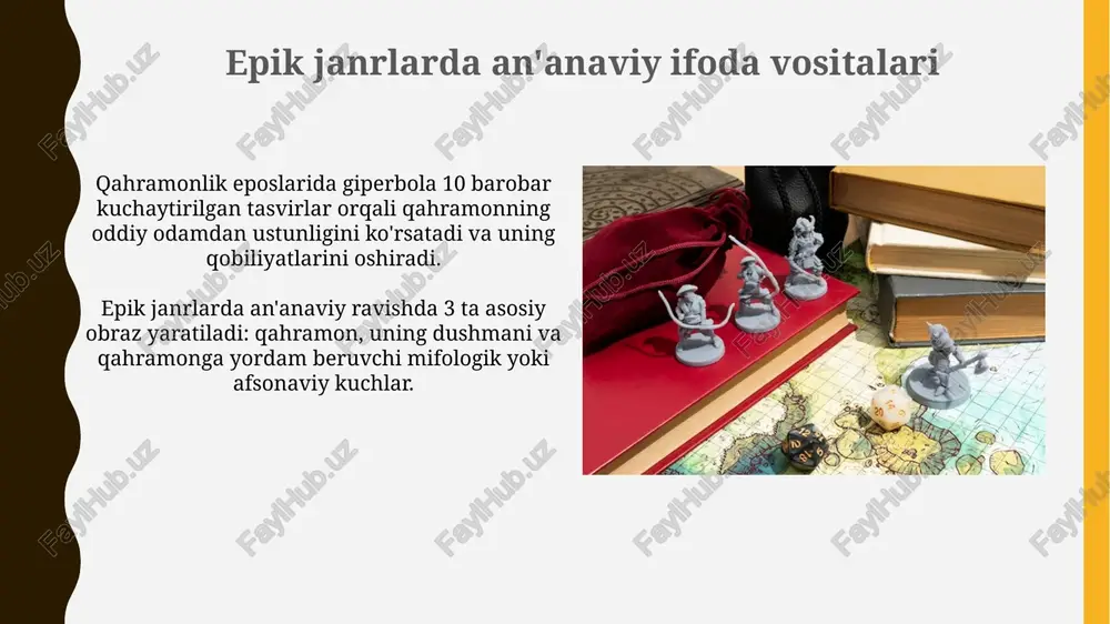 epik janrlarda adabiy va badiiy shakllar - Page 4