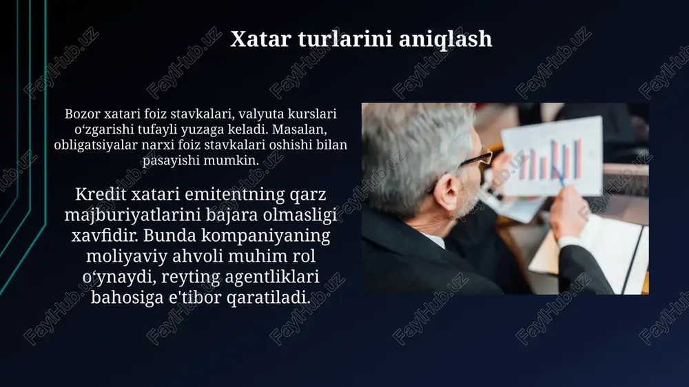 sarmoyaviy xatarlarni baholash va boshqarish usullari - Page 4