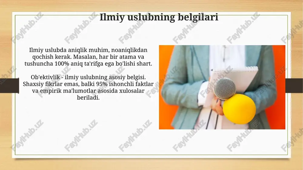 akademik nutq va ilmiy uslubning xususiyatlari - Page 4