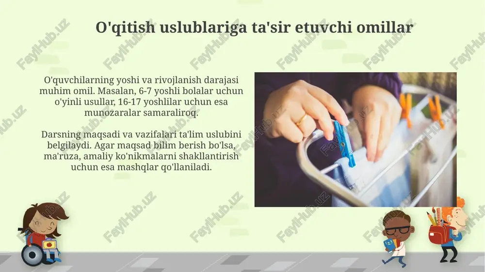 ta'lim metodlari tanlash shartlari - Page 4