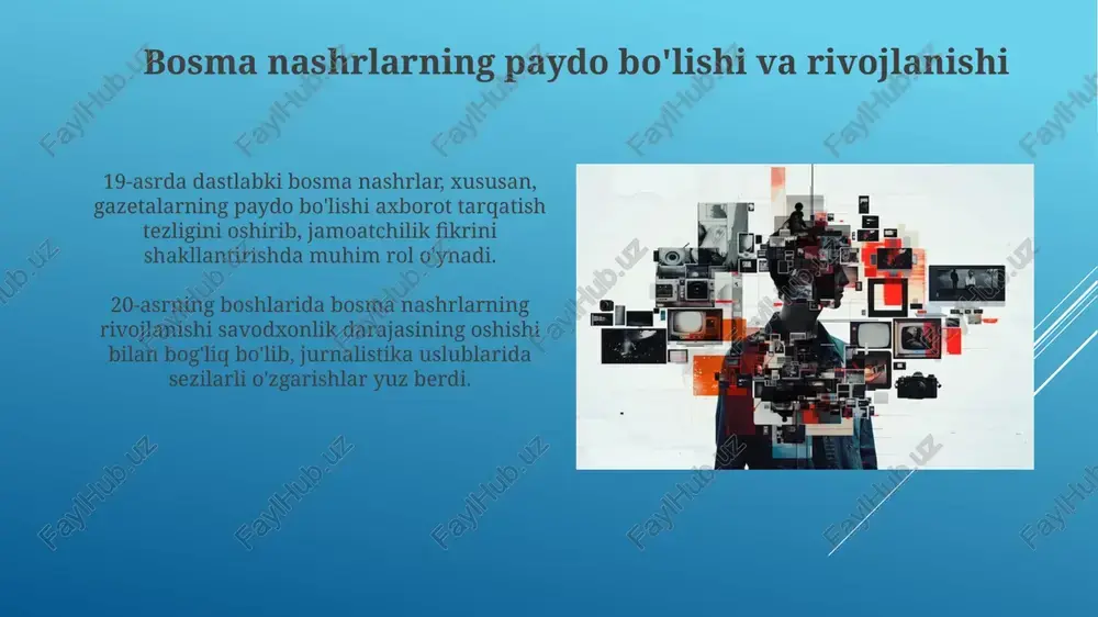 ommaviy axborot vositalari tarixi va rivojlanish bosqichlari - Page 4