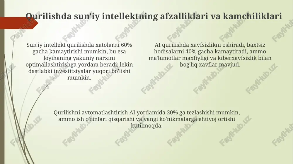 sun'iy intellektning qurilish sohasiga ta'siri - Page 4
