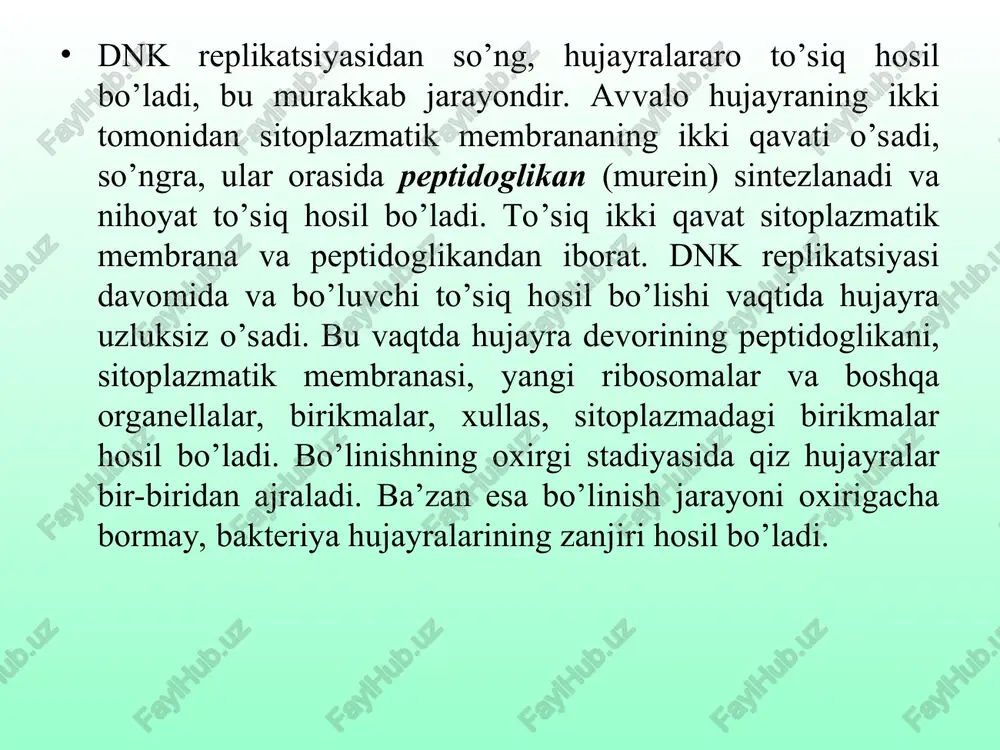 mikroorganizmlarining o’sishi va ko’payishi - Page 4
