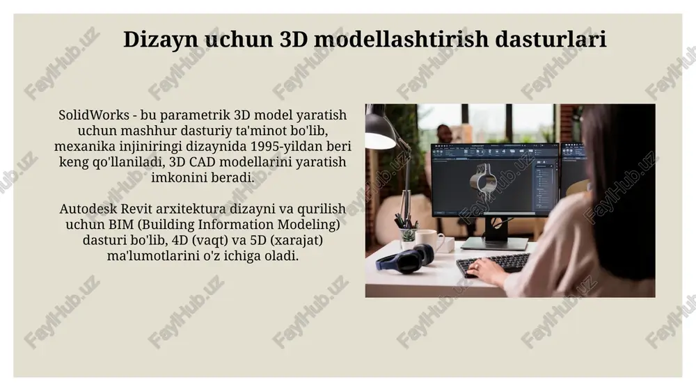 3 oʻlchovli grafika imkoniyatlarini loyihalashda qoʻllash tehnalogiyalari - Page 4