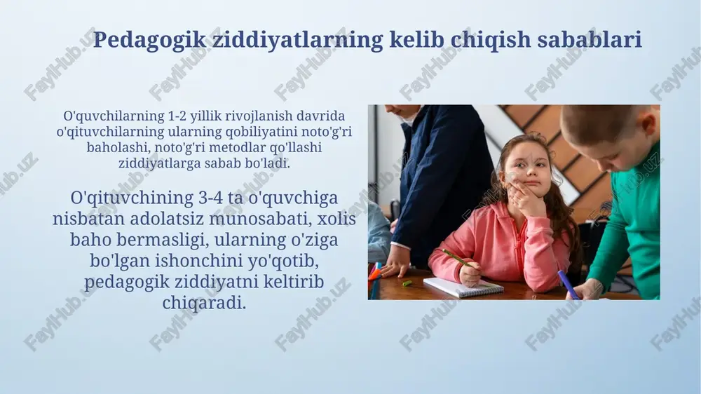 pedagogik nizolar va ziddiyatlarning pedagogik-psixologik tavsifi - Page 4