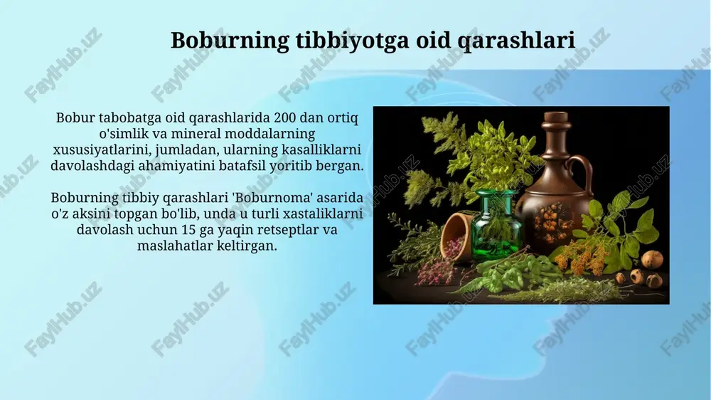 zahiriddin muhammad bobur dorivor oʻsimliklar - Page 4
