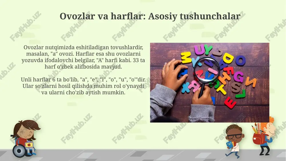 tovushlar va harflar mavzusiga - Page 4