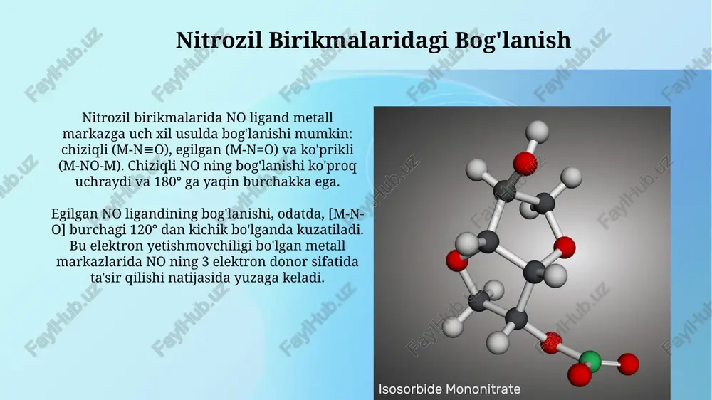 nitrozilli komplekslarning tuzilishi - Page 4